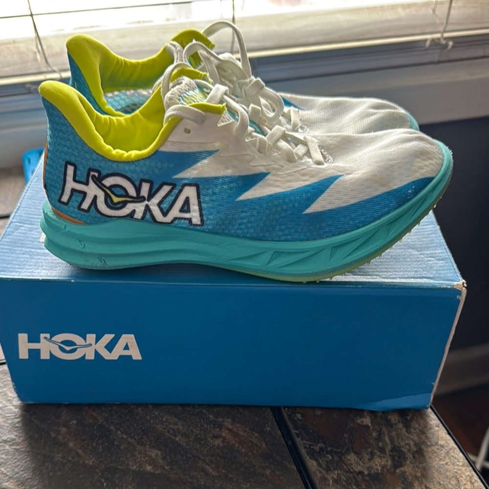 Hoka Kids Sneakers - Blue and White